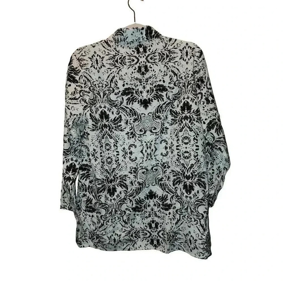 Misell Black and White Top - Picture 3 of 6